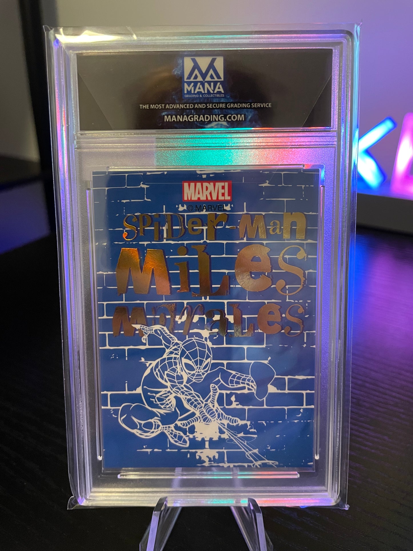 2023 Spider Man “60 Amazing Years” IP Spider Man Mana 9.5 Mint