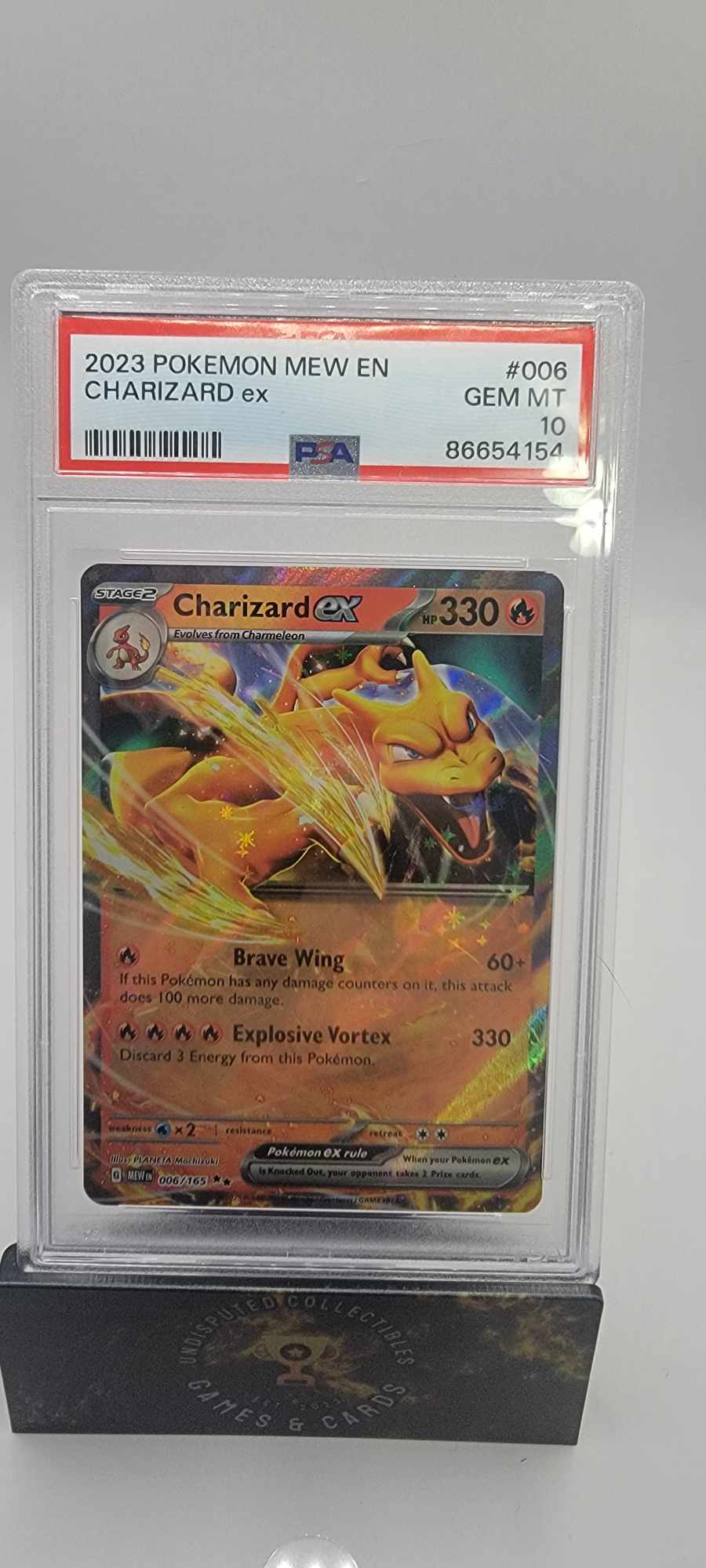 Pokemon 151 Charizard ex PSA 10