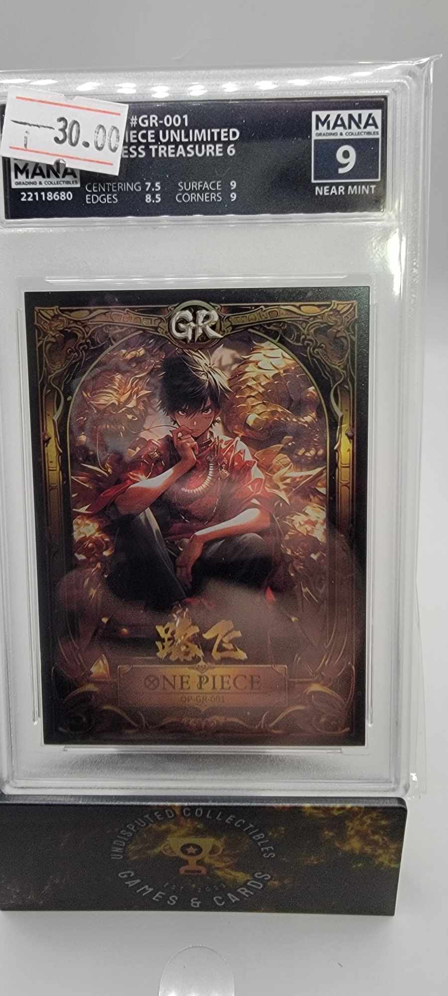 One Piece Endless Treasure Luffy GR Mana 9