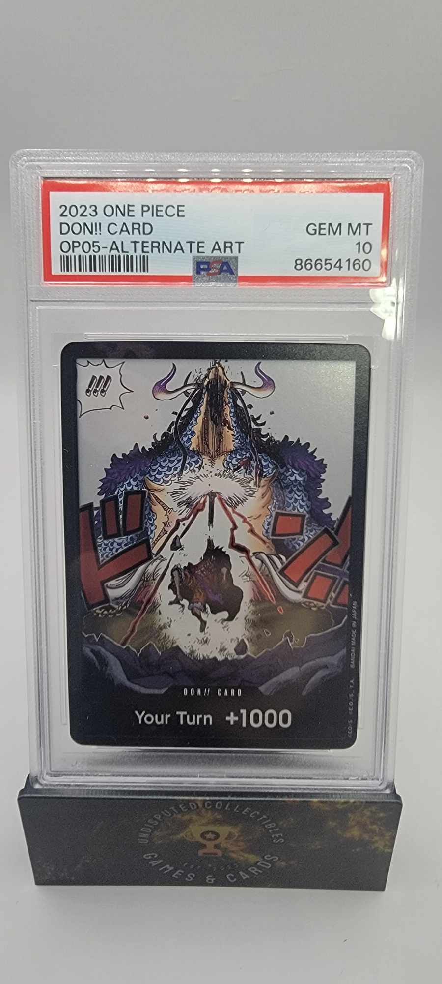 One Piece Awakening of the New Era DON!! Alternate Art PSA 10