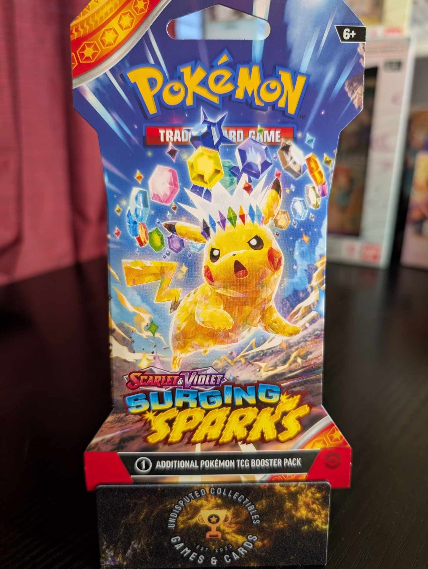 Pokemon Scarlet & Violet: Surging Sparks Sleeved Booster Pack