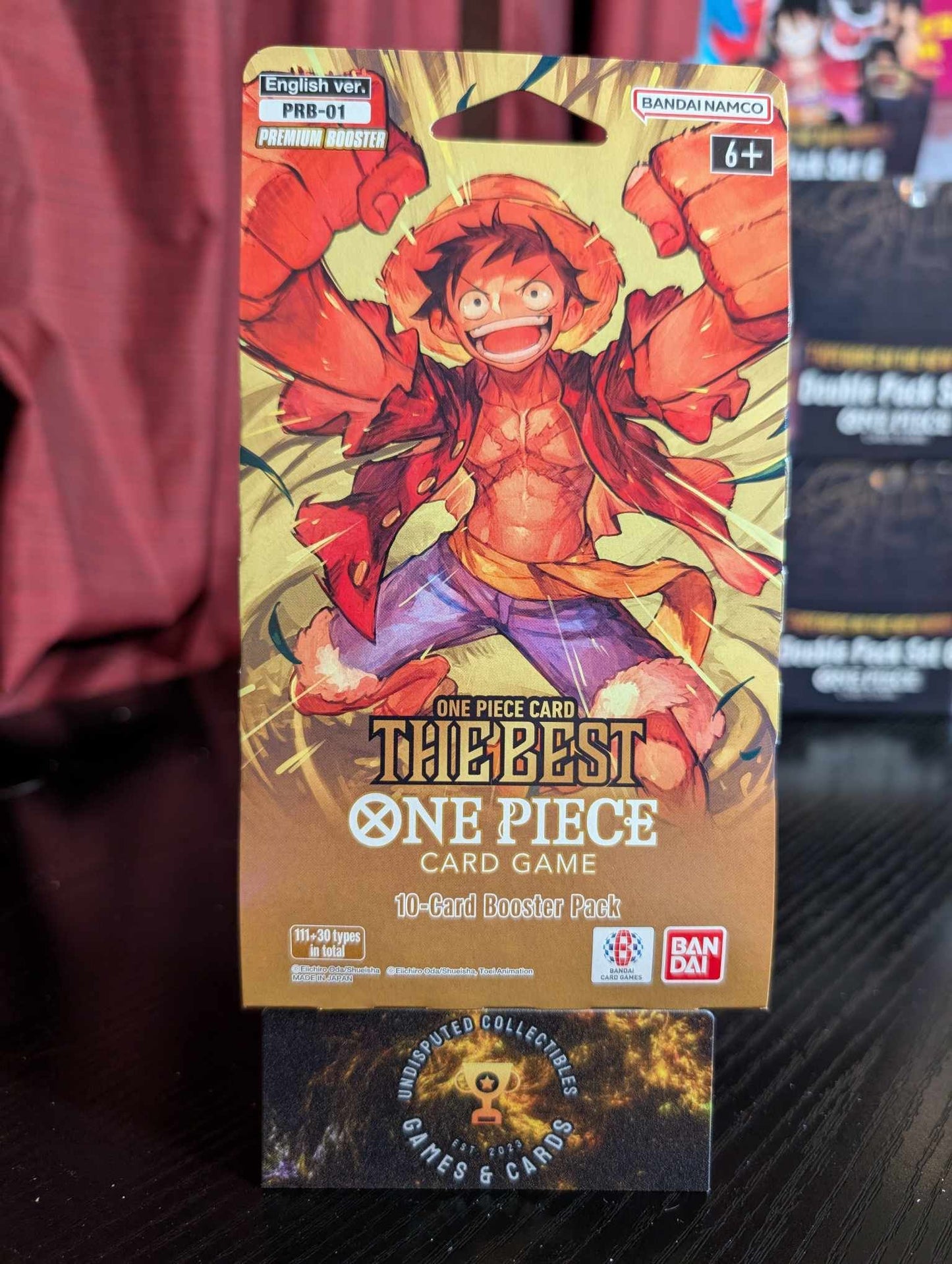One Piece -THE BEST- Premium Sleeved Booster Pack