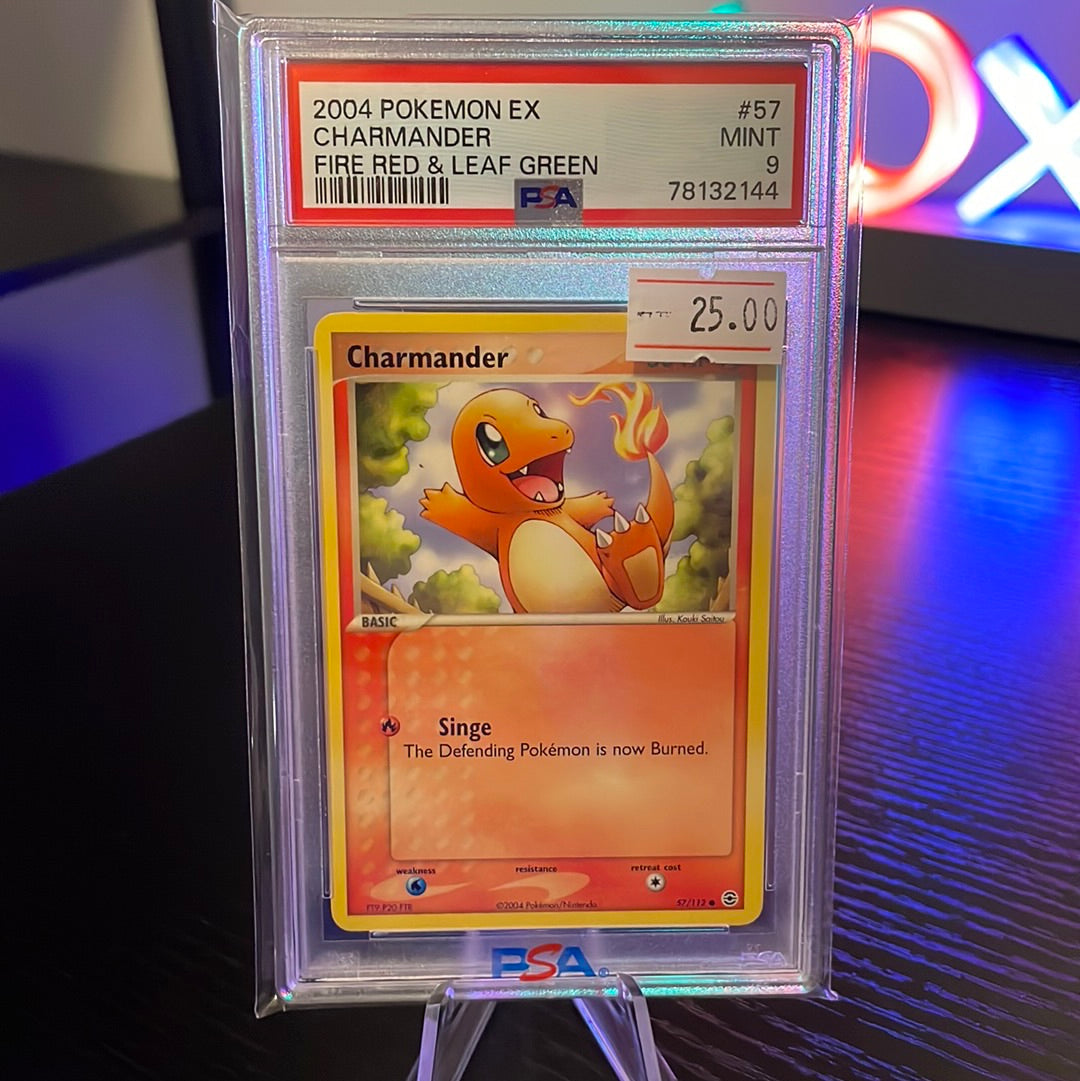 2004 Pokémon EX Charmander PSA 9