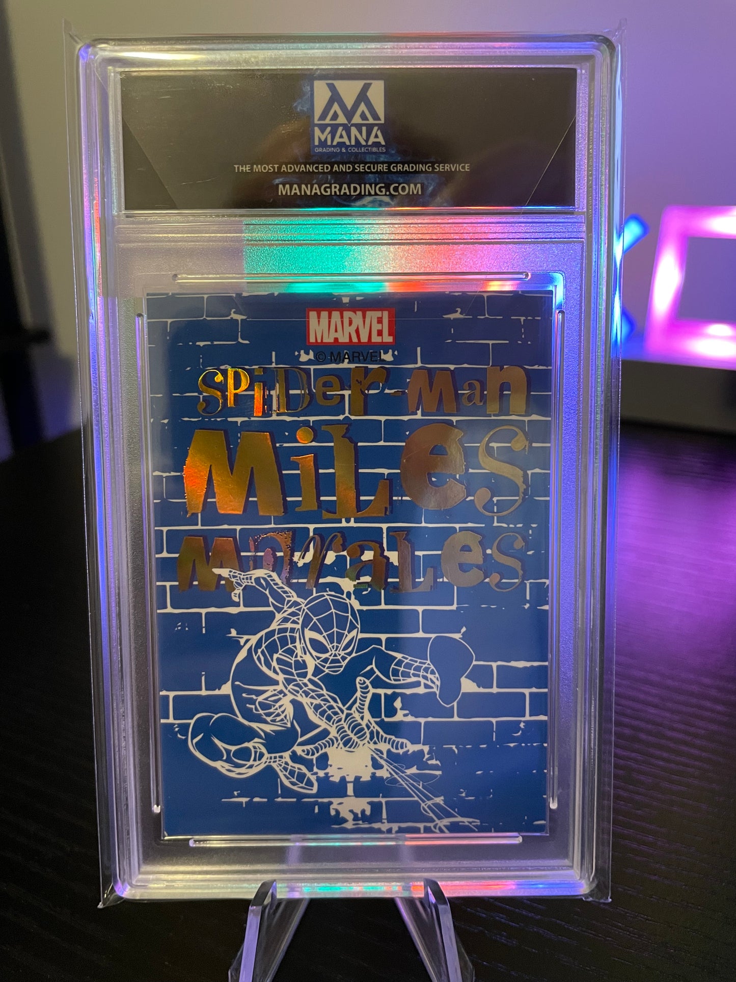 2023 Spider Man “60 Amazing Years” IP Miles Morales Mana 9.5 Mint