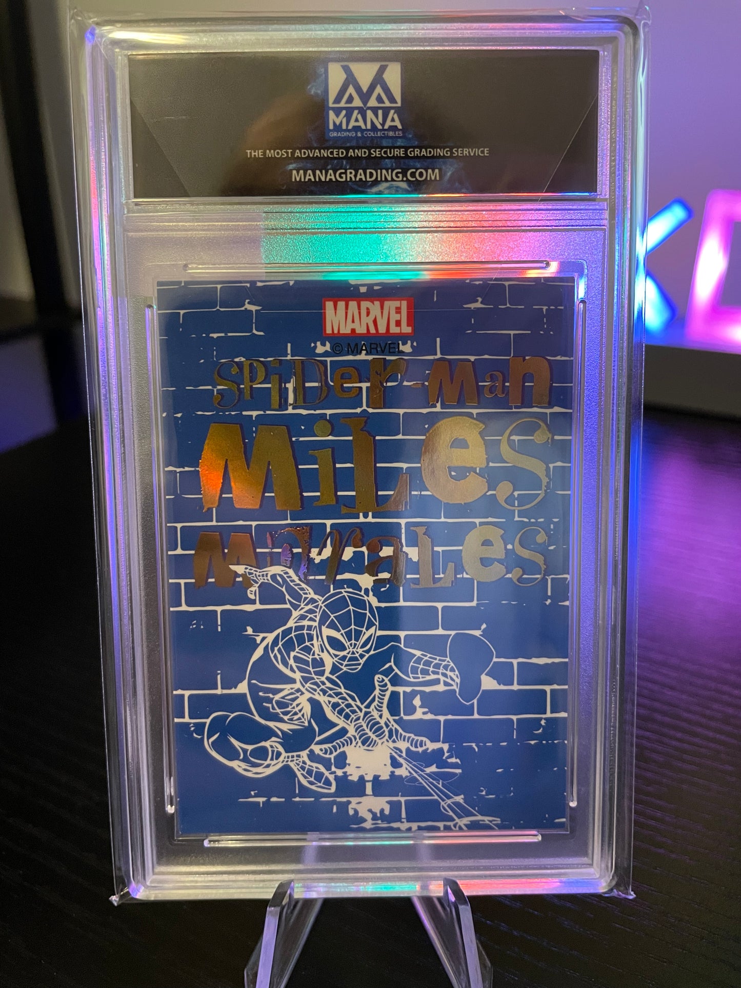 2023 Spider Man “60 Amazing Years” IP Spider Man Mana 9.5 Mint