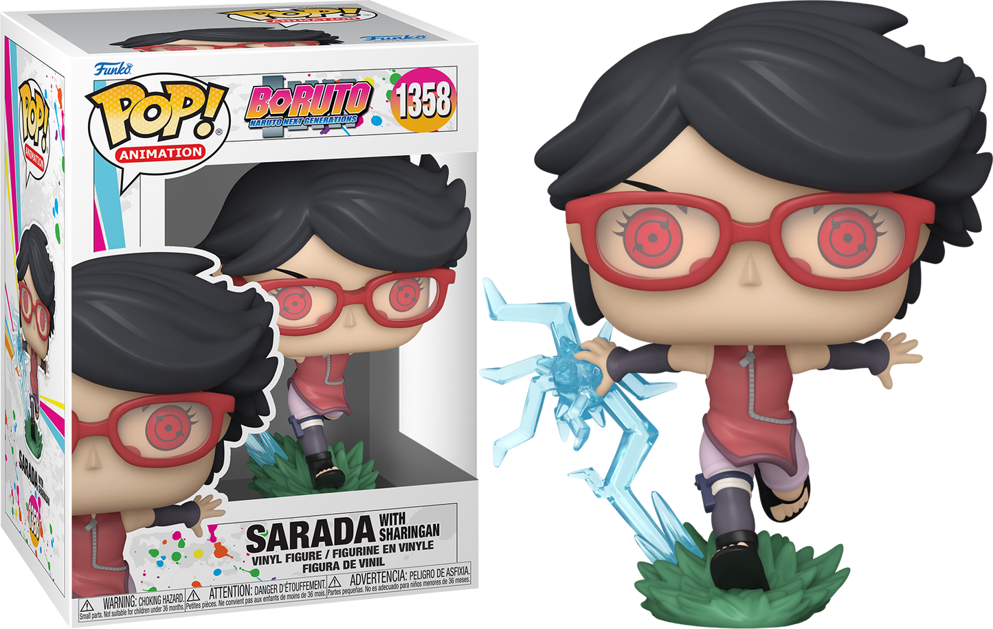 Boruto: Naruto Next Generations Sarada with Sharingan Funko Pop #1358