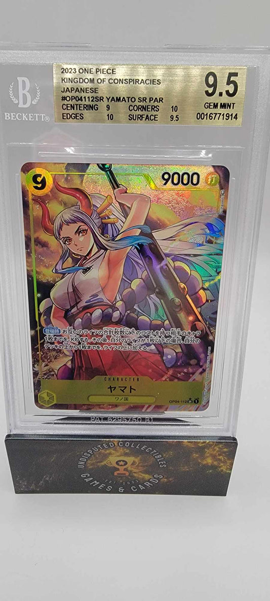 One Piece: Kingdom of Conspiracies Yamato Alternate Art BGS 9.5