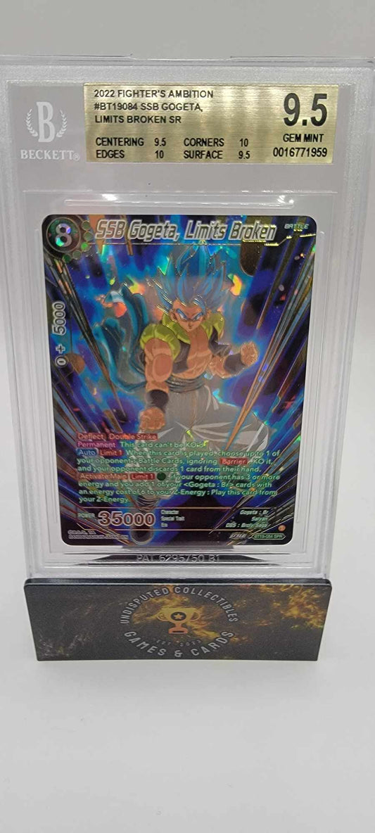 Dragon Ball Super Fighter's Ambition Super Saiyan Blue Gogeta, Limits Broken BGS 9.5