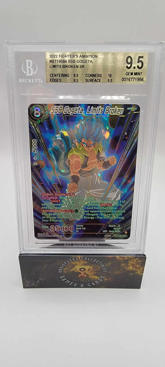 Dragon Ball Super Fighter's Ambition Super Saiyan Blue Gogeta, Limits Broken BGS 9.5