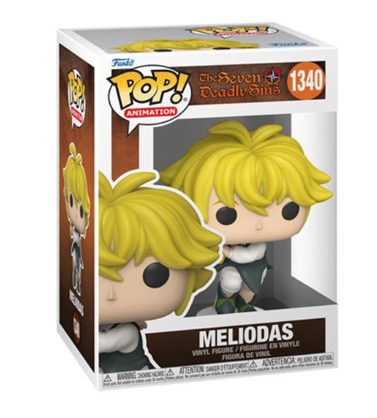 The Seven Deadly Sins Meliodas Funko Pop #1340