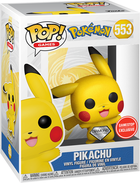 Pokemon Pikachu Funko Pop Gamestop Exclusive #553
