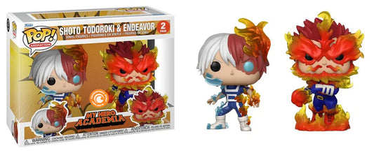 Shoto Todoroki & Endeavor Crunchyroll Store Exclusive Funko Pop