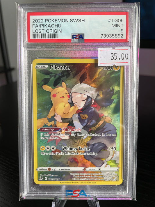FA/Pikachu PSA 9